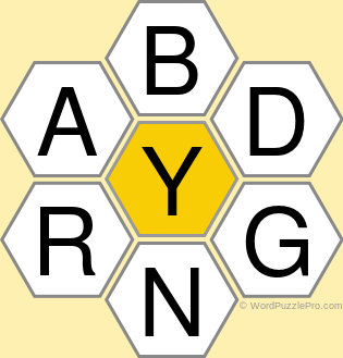 NYT Spelling Bee Answers for October 29, 2018