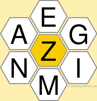 Spelling Bee "Hive" Board for October 27, 2020 Spelling Bee "Hive" Board for October 27, 2020