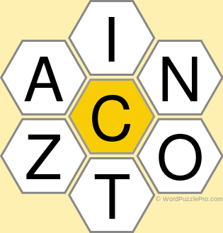 Spelling Bee "Hive" Board for March 1, 2021 Spelling Bee "Hive" Board for March 1, 2021