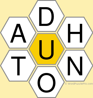 Spelling Bee "Hive" Board for August 26, 2021 Spelling Bee "Hive" Board for August 26, 2021