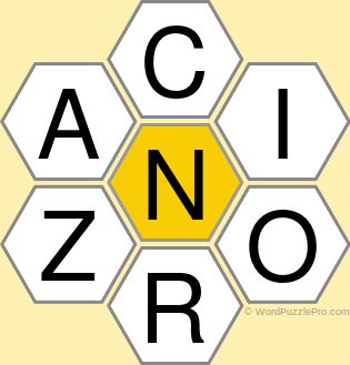 Spelling Bee "Hive" Board for October 31, 2021 Spelling Bee "Hive" Board for October 31, 2021