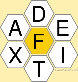 Spelling Bee "Hive" Board for November 23, 2021 Spelling Bee "Hive" Board for November 23, 2021