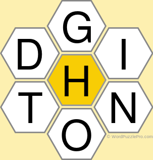 Spelling Bee "Hive" Board for November 30, 2021 Spelling Bee "Hive" Board for November 30, 2021
