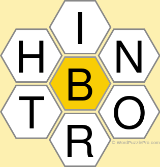 Spelling Bee "Hive" Board for December 13, 2021 Spelling Bee "Hive" Board for December 13, 2021