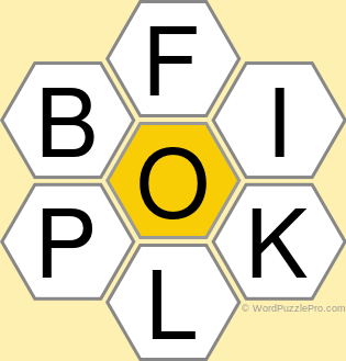 Spelling Bee "Hive" Board for December 24, 2021 Spelling Bee "Hive" Board for December 24, 2021