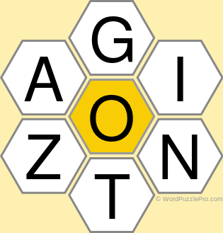 Spelling Bee "Hive" Board for January 5, 2022 Spelling Bee "Hive" Board for January 5, 2022