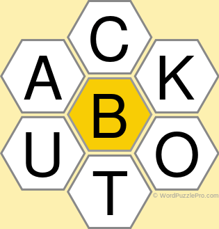 Spelling Bee "Hive" Board for January 28, 2022 Spelling Bee "Hive" Board for January 28, 2022