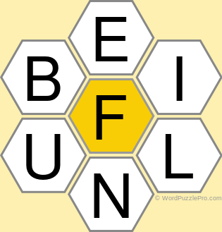Spelling Bee "Hive" Board for February 22, 2022 Spelling Bee "Hive" Board for February 22, 2022