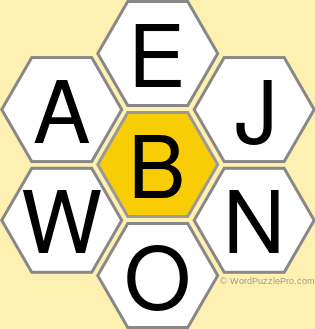 Spelling Bee "Hive" Board for March 11, 2022 Spelling Bee "Hive" Board for March 11, 2022