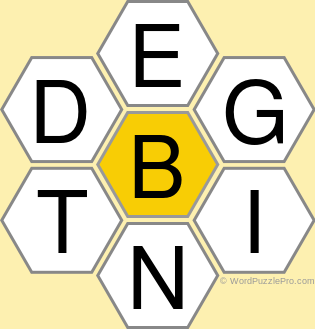 Spelling Bee "Hive" Board for March 14, 2022 Spelling Bee "Hive" Board for March 14, 2022
