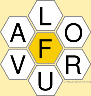 Spelling Bee "Hive" Board for May 2, 2022 Spelling Bee "Hive" Board for May 2, 2022