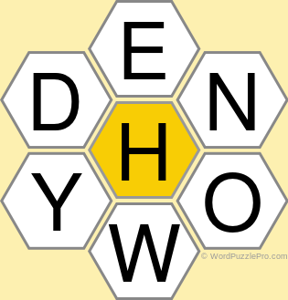 Spelling Bee "Hive" Board for August 17, 2022 Spelling Bee "Hive" Board for August 17, 2022