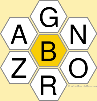 Spelling Bee "Hive" Board for September 23, 2022 Spelling Bee "Hive" Board for September 23, 2022