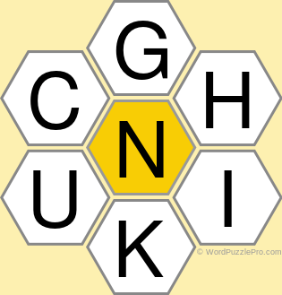 Spelling Bee "Hive" Board for September 28, 2022 Spelling Bee "Hive" Board for September 28, 2022