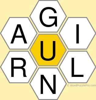 Spelling Bee "Hive" Board for October 14, 2022 Spelling Bee "Hive" Board for October 14, 2022