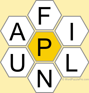 Spelling Bee "Hive" Board for October 23, 2022 Spelling Bee "Hive" Board for October 23, 2022