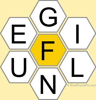 Spelling Bee "Hive" Board for January 5, 2023 Spelling Bee "Hive" Board for January 5, 2023