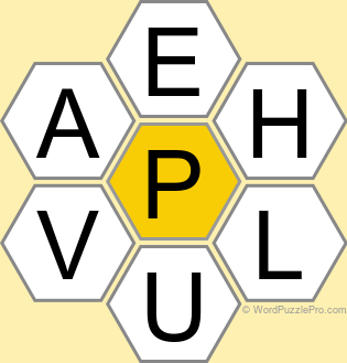 Spelling Bee "Hive" Board for January 28, 2023 Spelling Bee "Hive" Board for January 28, 2023