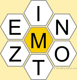 Spelling Bee "Hive" Board for March 4, 2023 Spelling Bee "Hive" Board for March 4, 2023