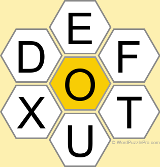 Spelling Bee "Hive" Board for March 29, 2023 Spelling Bee "Hive" Board for March 29, 2023