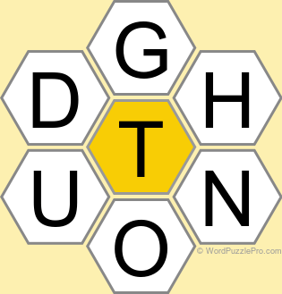 Spelling Bee "Hive" Board for June 3, 2024 Spelling Bee "Hive" Board for June 3, 2024