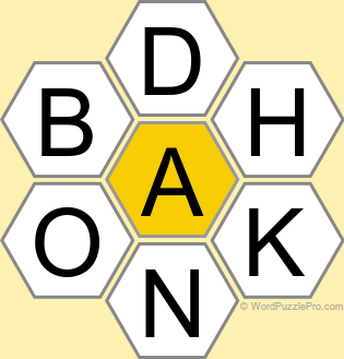 Spelling Bee "Hive" Board for September 1, 2024