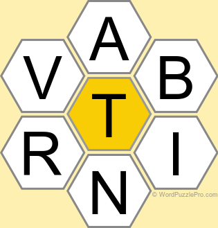 Spelling Bee "Hive" Board for September 3, 2024 Spelling Bee "Hive" Board for September 3, 2024