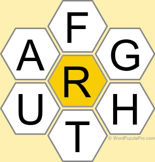 Spelling Bee "Hive" Board for September 5, 2024