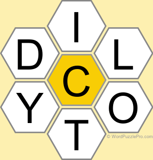 Spelling Bee "Hive" Board for September 10, 2024 Spelling Bee "Hive" Board for September 10, 2024