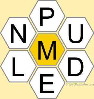 Spelling Bee "Hive" Board for October 14, 2024 Spelling Bee "Hive" Board for October 14, 2024