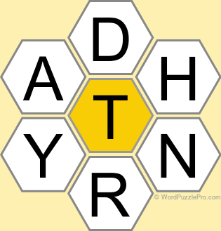 Spelling Bee "Hive" Board for March 1, 2025