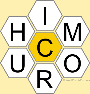 Spelling Bee "Hive" Board for August 31, 2025