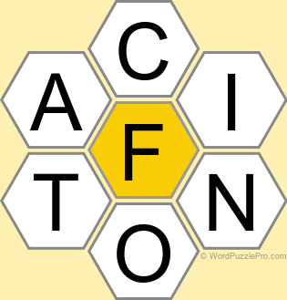 Spelling Bee "Hive" Board for October 1, 2025