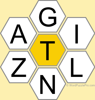 Spelling Bee "Hive" Board for October 2, 2025