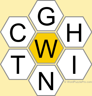 Spelling Bee "Hive" Board for October 31, 2025