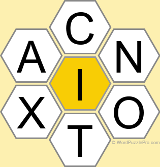 Spelling Bee "Hive" Board for March 8, 2026