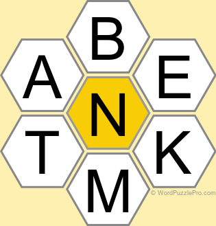 Spelling Bee "Hive" Board for March 28, 2026 Spelling Bee "Hive" Board for March 28, 2026