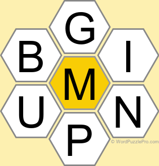 Spelling Bee "Hive" Board for April 1, 2026