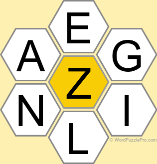 Spelling Bee "Hive" Board for April 27, 2026