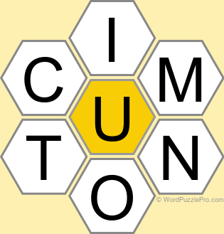 Spelling Bee "Hive" Board for April 30, 2026