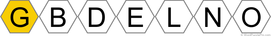 Spelling Bee "Hive" Board for May 2, 2026