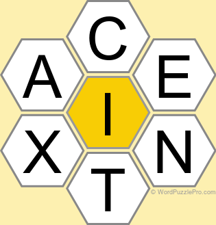 Spelling Bee "Hive" Board for June 1, 2026