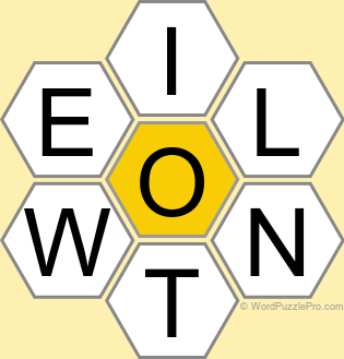 Spelling Bee "Hive" Board for June 6, 2026
