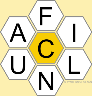 Spelling Bee "Hive" Board for June 29, 2026