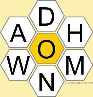Spelling Bee "Hive" Board for June 30, 2026