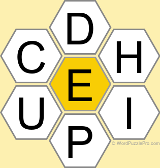 Spelling Bee "Hive" Board for July 1, 2026