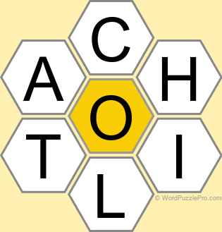 Spelling Bee "Hive" Board for July 26, 2026 Spelling Bee "Hive" Board for July 26, 2026