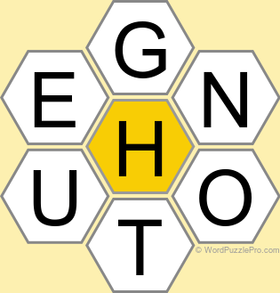 Spelling Bee "Hive" Board for July 30, 2026 Spelling Bee "Hive" Board for July 30, 2026