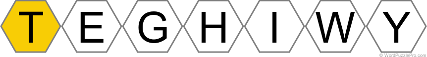 Spelling Bee "Hive" Board for August 12, 2026